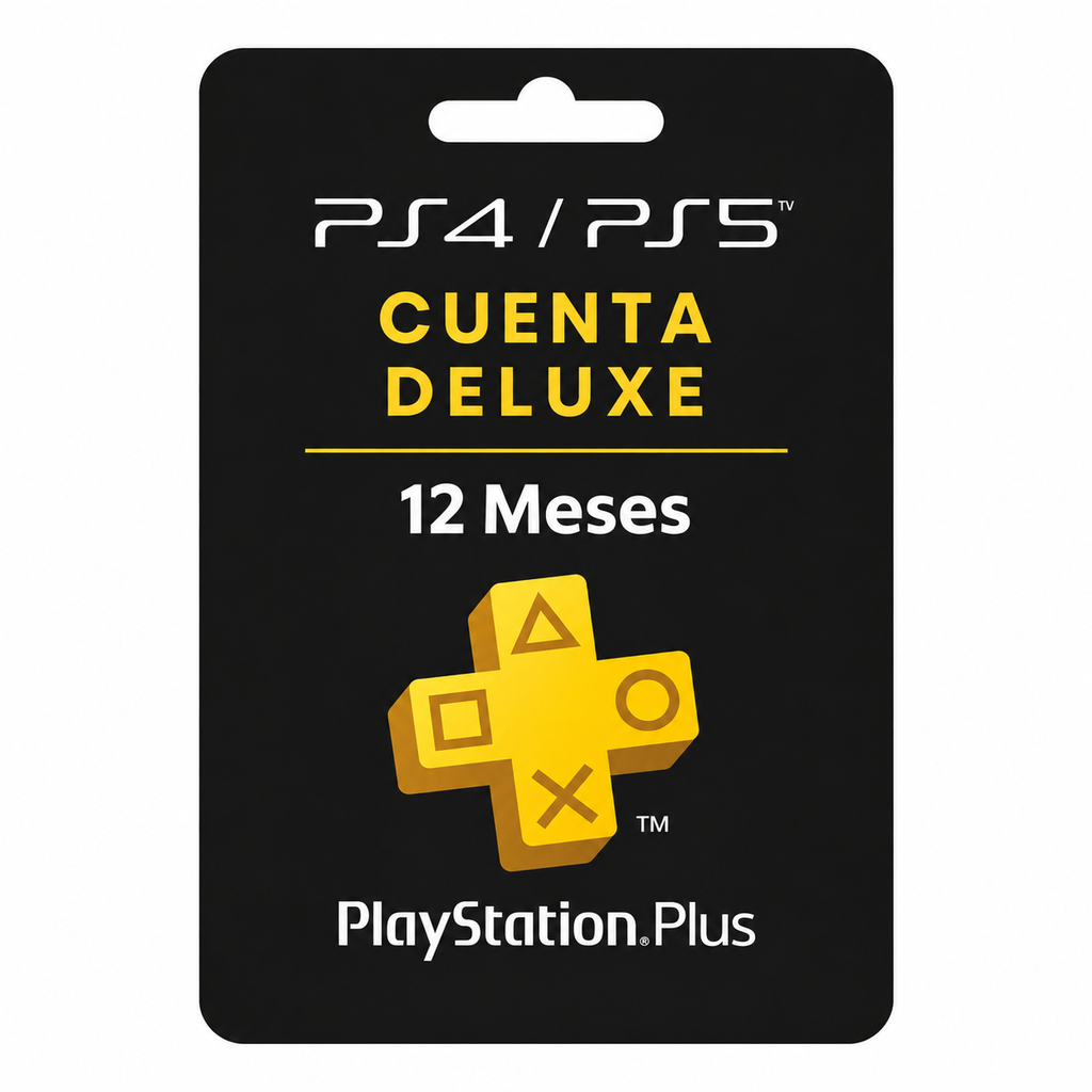 Playstation Plus Deluxe 12 Meses
