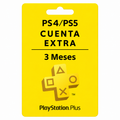 Playstation Plus Extra 3 Meses